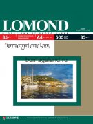 Фотобумага Lomond А4, глянцевая (0102146), 85 гр/500 л, односторонняя, для струйной печати