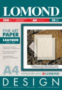 Бумага Lomond дизайнерская А4 (0918041), фактура "Кожа", глянцевая, 200 гр/10 л