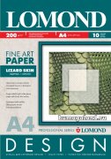 Бумага Lomond дизайнерская А4 (0926041), фактура "Ящерица", глянцевая, 200 гр/10 л