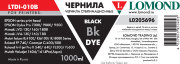 Чернила сублимационные Lomond LTDI-010Bk (1000 мл), black