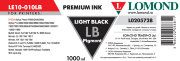 Чернила Lomond LE10-010LB pig (1000 мл), ligth black, для струйных принтеров Epson