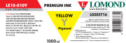 Чернила Lomond LE10-010Y pig (1000 мл), yellow, для струйных принтеров Epson