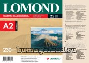 Фотобумага Lomond А2, глянцевая (0102141), 230 гр/25 л, односторонняя, для струйной печати